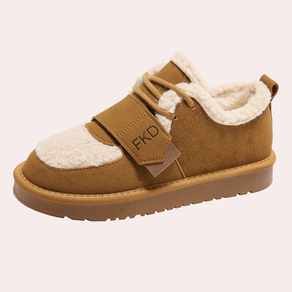 Silia - Bottes d'Hiver en Peluche pour Femmes