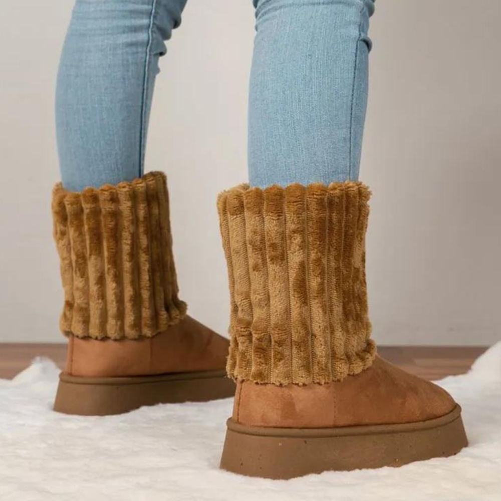 Holle - Bottes d'Hiver Mi-Hautes pour Femmes