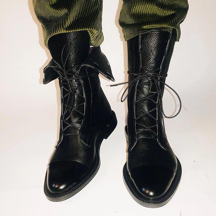 Diane - Bottes à talon vintage pour femmes